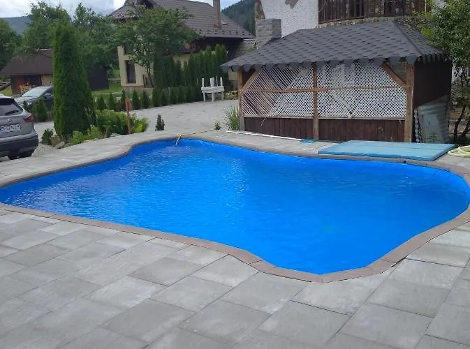 янчар з басейном Holiday home Mykulychyn
